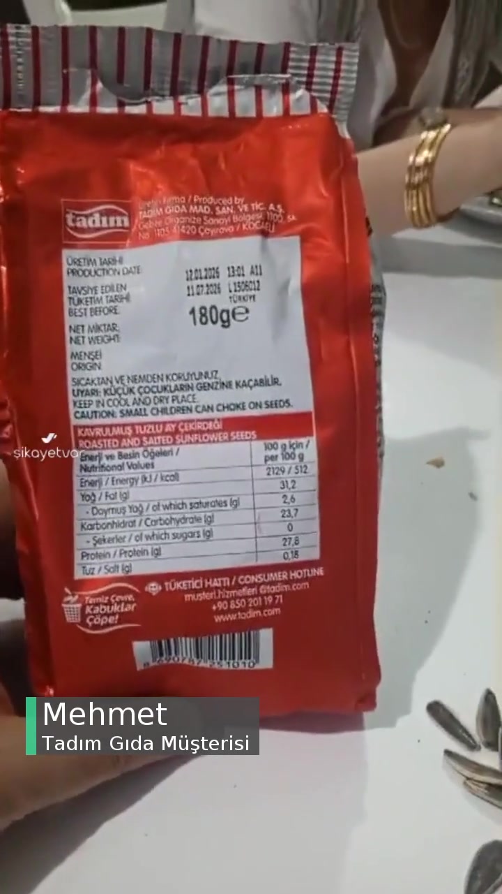 Tadım Çekirdekte Tat Yok, Koku Var! videonun kapak resmi