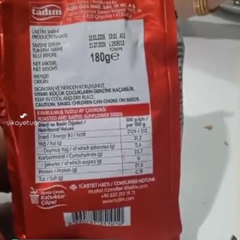 Tadım Çekirdekte Tat Yok, Koku Var!