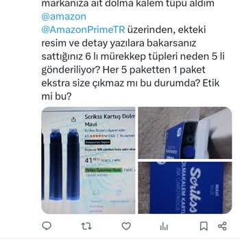 Amazon'da Altı Kartuş Seti Beşli Geldi: Hakkım İhlal Edildi