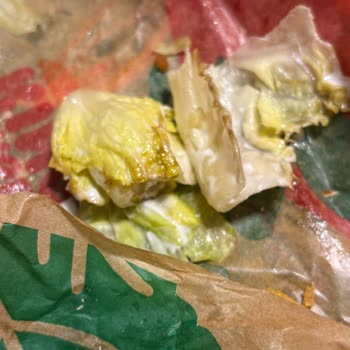 Burger King Şubesinde Bozuk Köfte Ve Çürük Marul Şikayeti