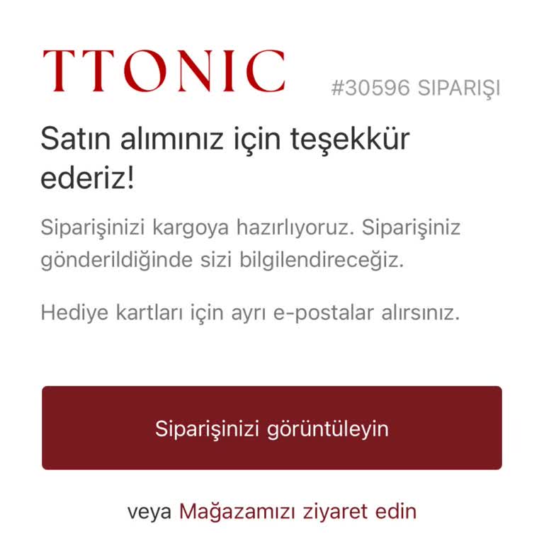 Siparişim Gönderilmedi Ve İade Talebi