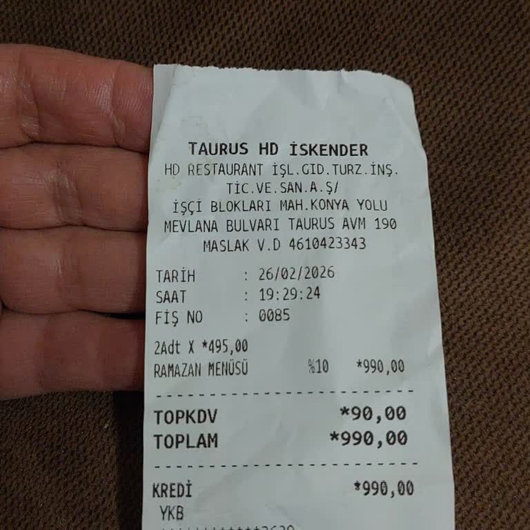 HD İskender'te İftar Menüsü Kötü Kalite, Yetersiz Et Ve Su Giderilmesiyle Hayal Kırıklığı