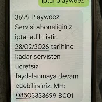 Rızasız Açılan Playweez Üyeliği Ve 1500 TL'lik Ücret İadesi İsteği