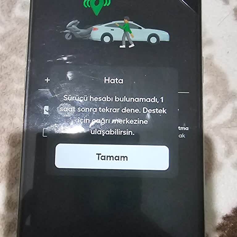 Martı Tag Uygulamasındaki Sürücü Bulunamadı Hatası Ve Hesabımın Kullanılamaması