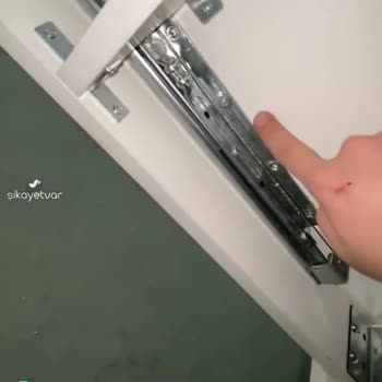 Kelebek Mobilya Della Açılır Kapanır Masa Hasarlı Teslimat