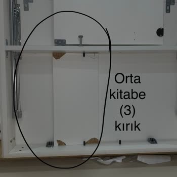 Kelebek Mobilya Della Açılır Kapanır Masa Hasarlı Teslimat