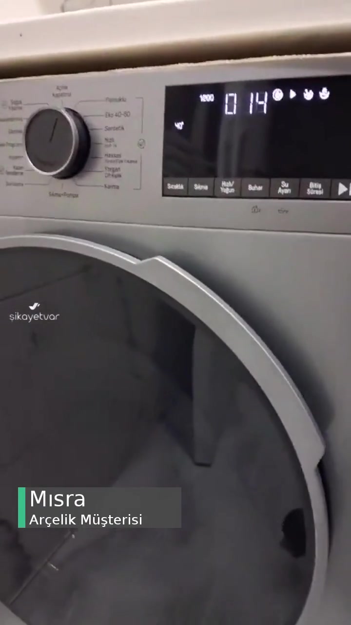 Arçelik Çamaşır Makinesi Boyası Attı Paslandı Ve Ses Problemi Vardı! videonun kapak resmi