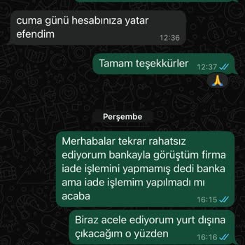 İade Talebinin Uzun Süre Oyalaması Ve Cevapsız İletişim