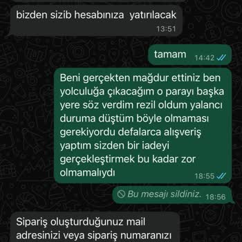 İade Talebinin Uzun Süre Oyalaması Ve Cevapsız İletişim