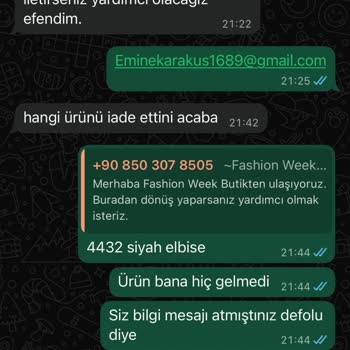İade Talebinin Uzun Süre Oyalaması Ve Cevapsız İletişim