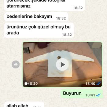 Yanlış Beden Gönderimi Ve İletişimsizlik Nedeniyle Mağdur Oldum