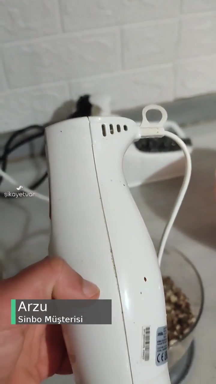 Sinbo Garantili Sattığı Blenderin Arkasında Durmuyor! videonun kapak resmi