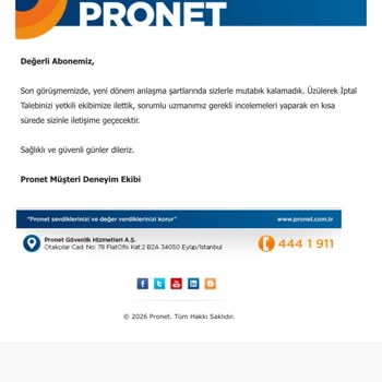 İptal Edilen Abonelik Sonrası Cihazların Sökülmemesi Ve Haksız 15.000 TL Fatura