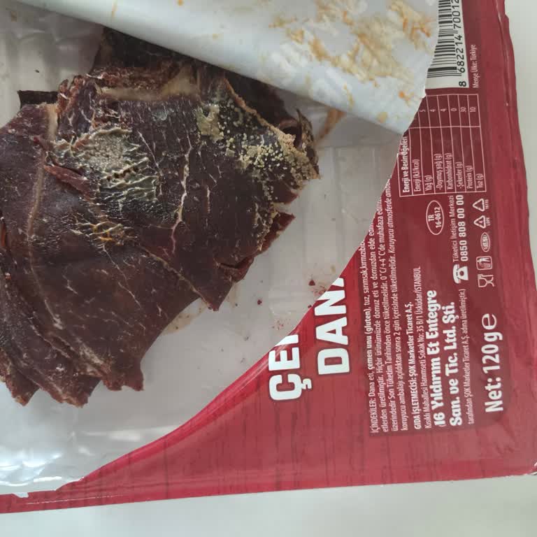 Lezzetlim Pastırmasında Küf Ve Ücret İadesi Talebi