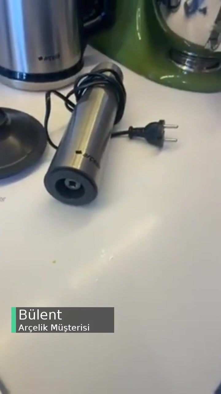 Arçelik El Blenderi Cam Parçalama Haznesi Çatlaması videonun kapak resmi
