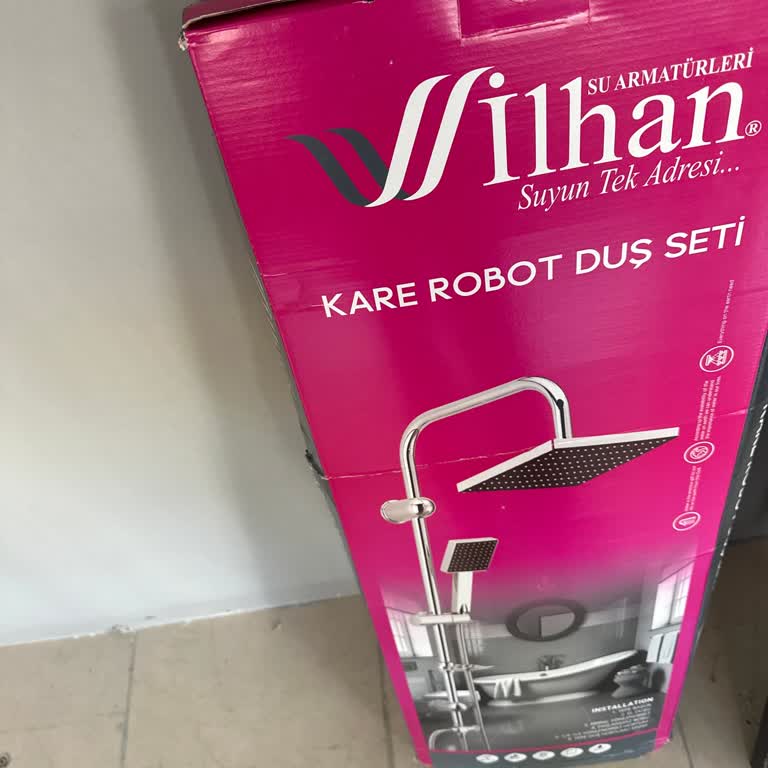 Yanlış Ürün Gönderildi Piyano Duş Seti Yerine Robot Duş Seti