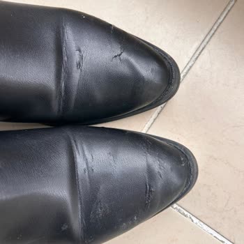 Marjin Kadın Topuklu Botta Deri Soyulması Ve Ürün Değişimi Talebi