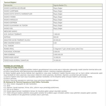 İptal Edilen Sigorta İadesi Yapılmadı Ve Açıklama Talep Ediliyor
