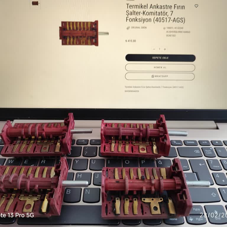 Termikel Ankastre Fırın Şalteri Tekrarlayan Arıza Ve Kalıcı Çözüm Talebi