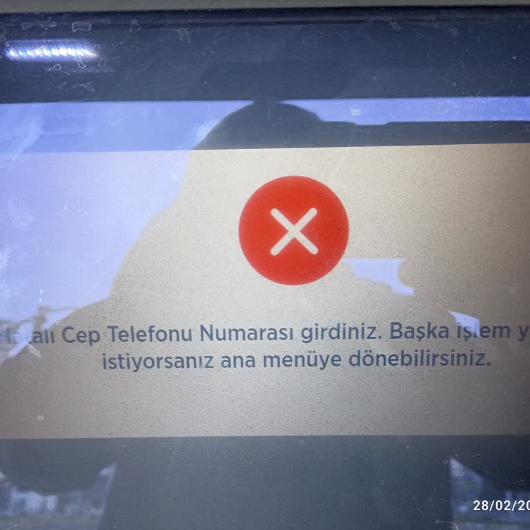 Ziraat ATM’de Telefon Numarası Hatası Nedeniyle 5.000 TL İade İşlemi Yapılamıyor