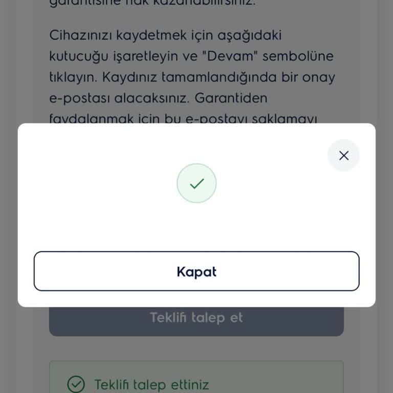 Electrolux Kurutma Makinesi Garanti Kaydı Onayı Gelmedi Ve Müşteri Hizmetlerinden Cevap Yok