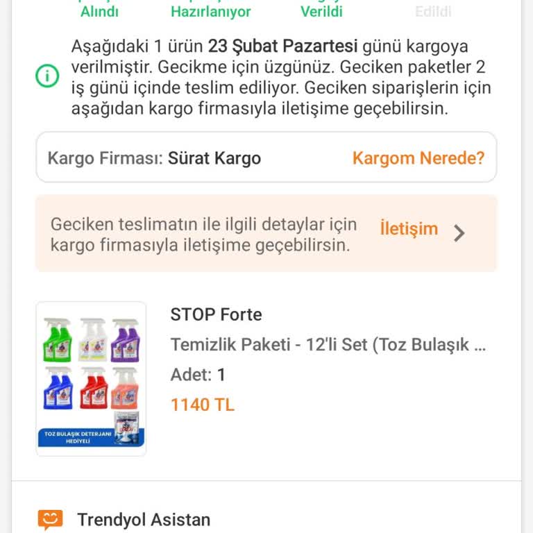 Sürat Kargo Transfer Merkezinde Uzun Süre Bekleyen Kargonun Acil Açıklama Ve Teslim Talebi