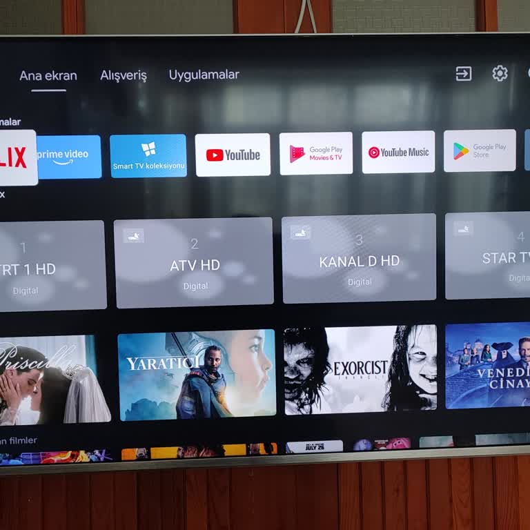 Yazılım Güncellemesi Sonrası Philips 50pus8507 Model Televizyonda Uygulamalar Kayboldu