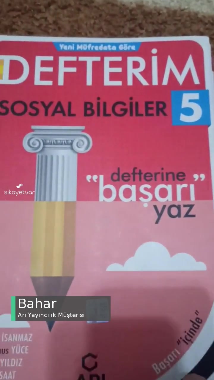 Arı Yayıncılık Kitapta Baskı Hatası! videonun kapak resmi