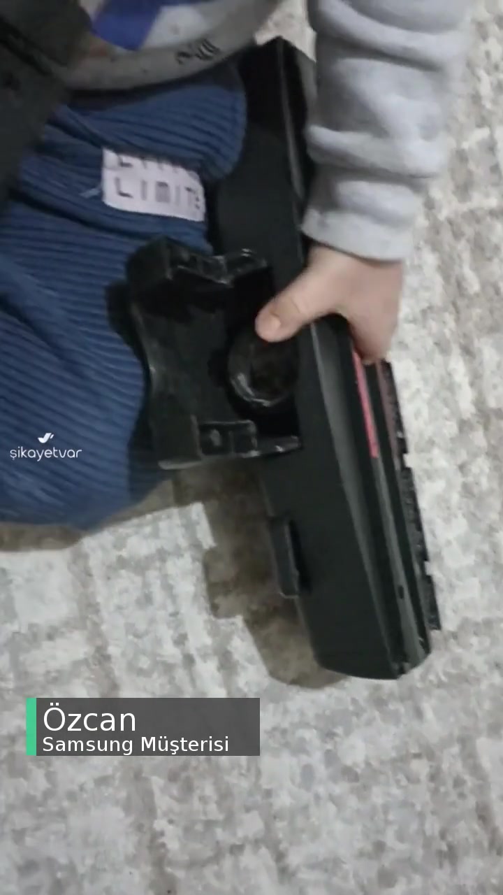 Samsung Süpürge Başlığı Hemen Bozuldu! videonun kapak resmi