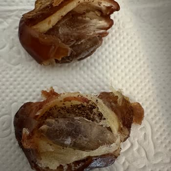 Tunus Hurmasının İçinde Canlı Kurtlar