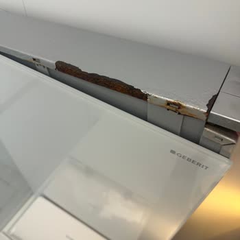 Geberit Klozet Rezervuarındaki Paslanma Ve Boya Çözülmesi Sorunu