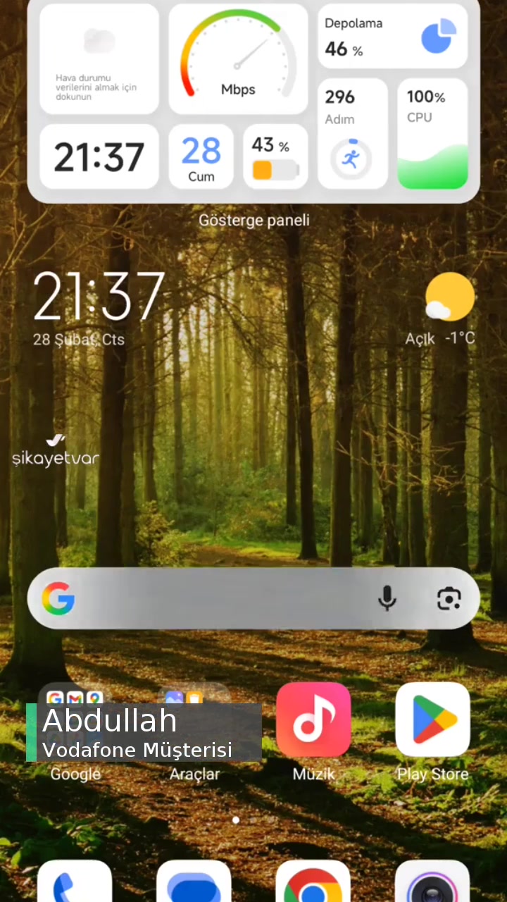 Vodafone İnternetim Çekmiyor Hem De Hiç! videonun kapak resmi