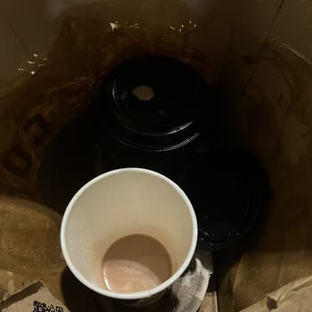 Coffy Cherry Brownie Latte Dökülmüş Ve Poşet Yırtık, Destek Alınamadı