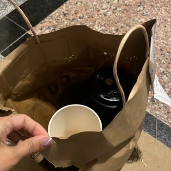 Coffy Cherry Brownie Latte Dökülmüş Ve Poşet Yırtık, Destek Alınamadı