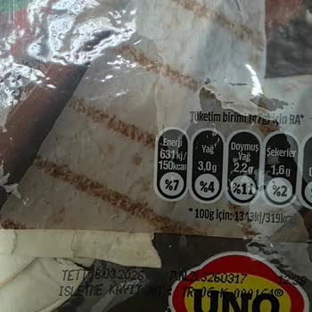 Paket Sağlam Görünüyor Ancak İçindeki Lavaşlar Parçalanmış