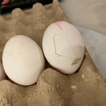 Avcılar BİM Şubesinde 30'lu Yumurta Paketi İçinde Kırık Yumurta