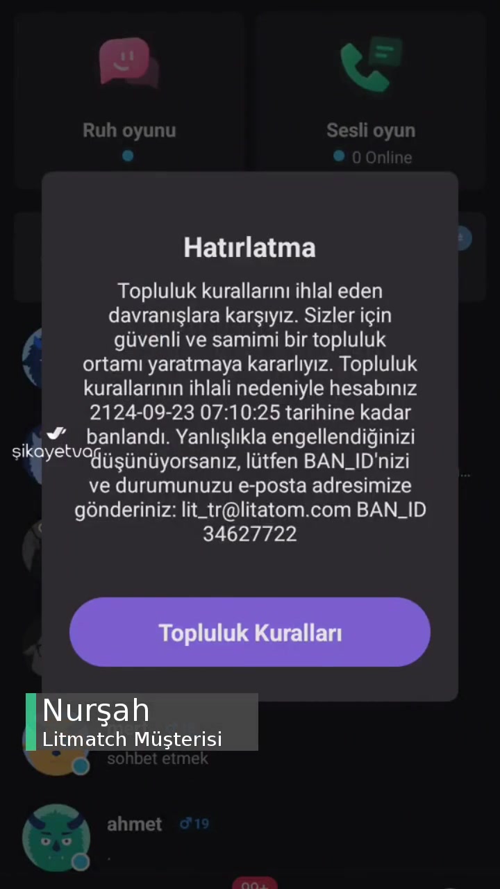 Litmatch Ban Sorunu! videonun kapak resmi