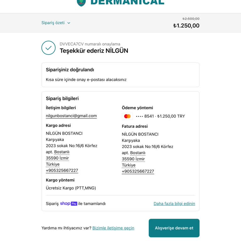 Dermanical’ın Uzun Teslimatı Ve Geciken İadesi İçin Faiz Talebi