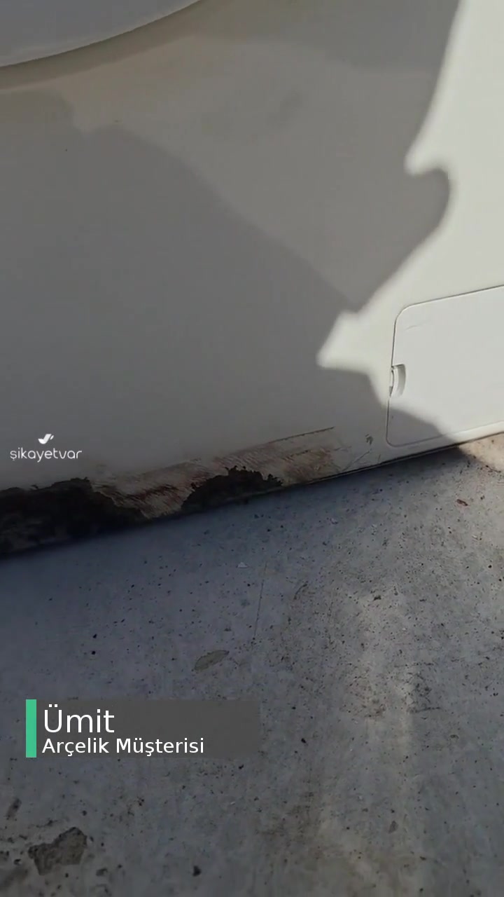 Arçelik Çamaşır Makinesinin Dış Boyası Sıkıntılı! videonun kapak resmi