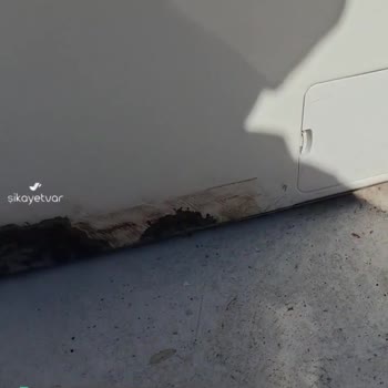 Arçelik Çamaşır Makinesinin Dış Boyası Sıkıntılı!