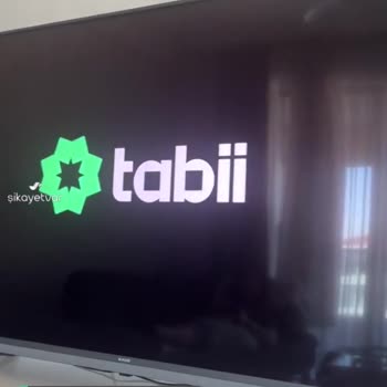 Tabii Televizyonda Açılmıyor!