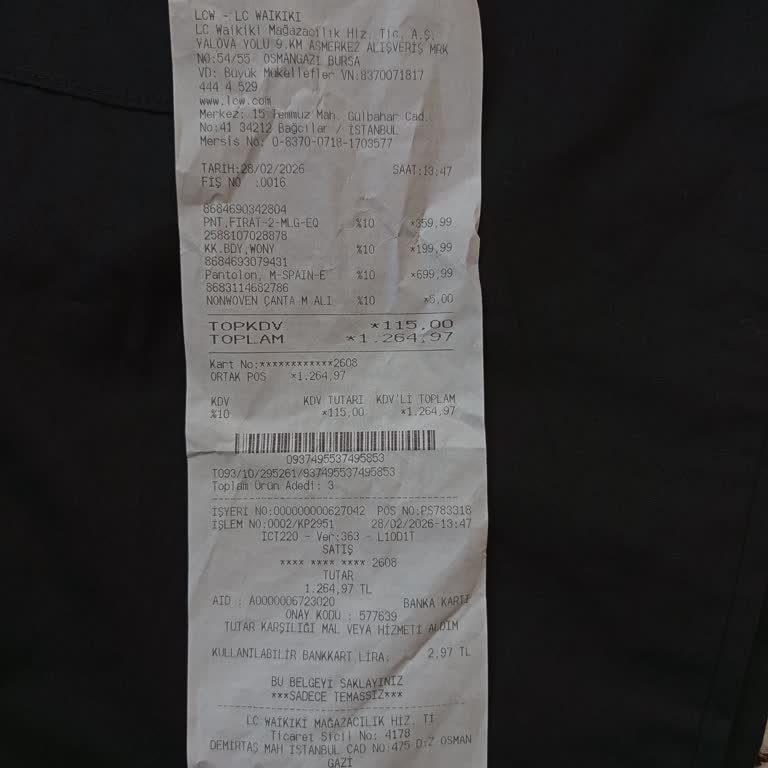 Etiket Kesildiği İçin Ürün İadesi Reddedildi Ve Personel Saygısız Davrandı