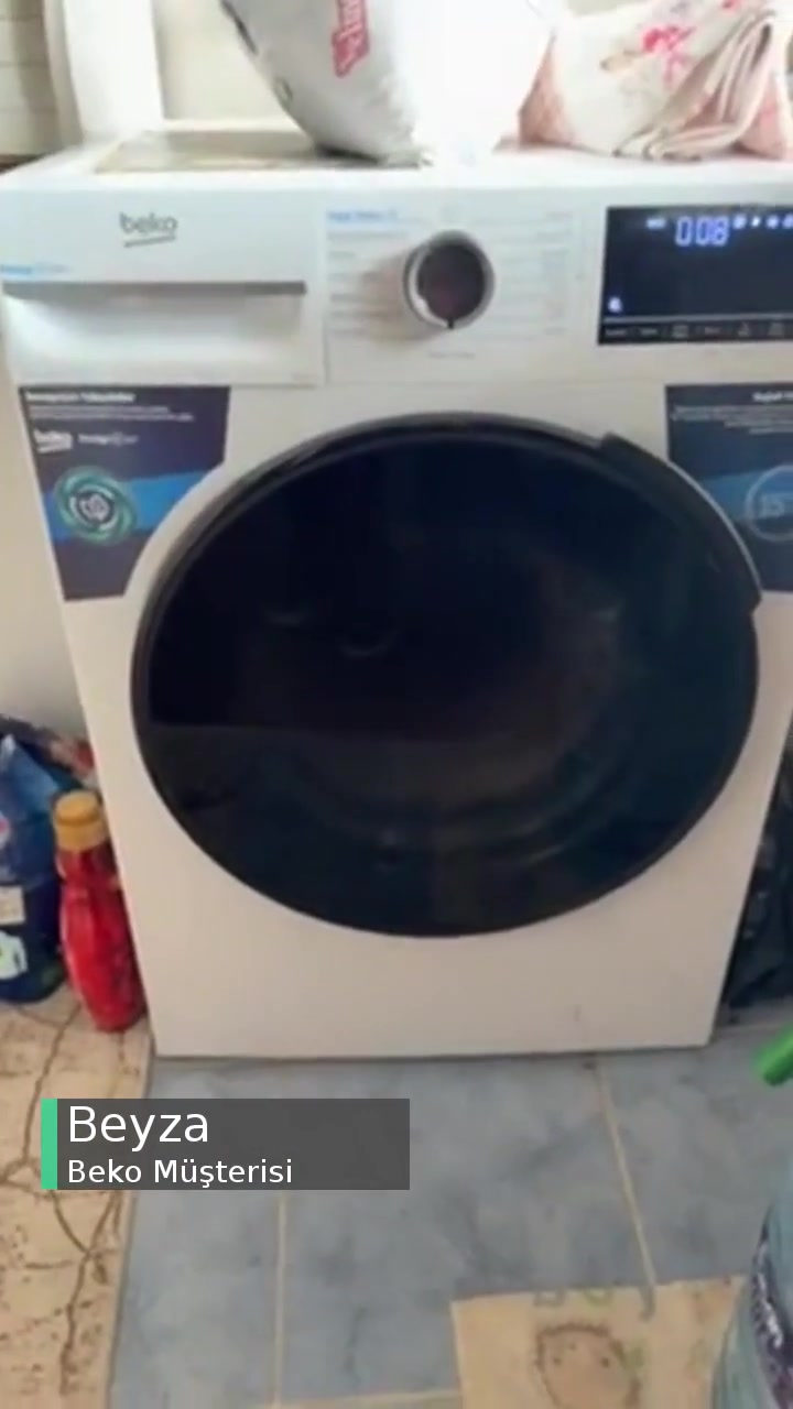Beko Yeni Makinenin Ses Çıkartıp Sallanması! videonun kapak resmi