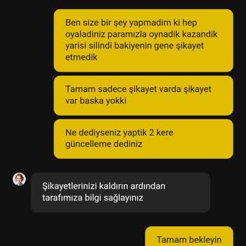 Mitobet'te Kazancım Yarısı Silindi, Çekim Talebim Ödenmedi
