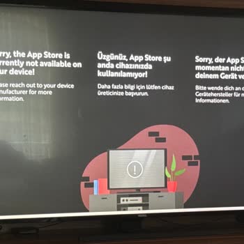 Akıllı TV Özelliği Çöktü, App Store Aylarca Çalışmıyor