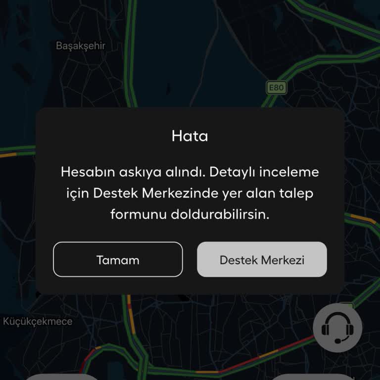 Martı Tag Sürücü Hesabım Açılmadı Ve Açıklama Talep Ediyorum