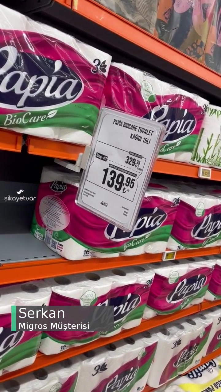 Migros'ta Yanlış Etiket Bilgilendirilmesi! videonun kapak resmi