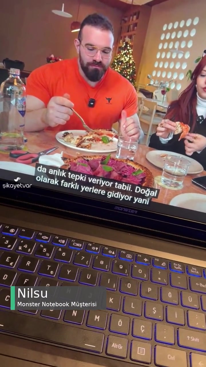 Monster Notebook Donma Ve Akabinde Oluşan Ses! videonun kapak resmi