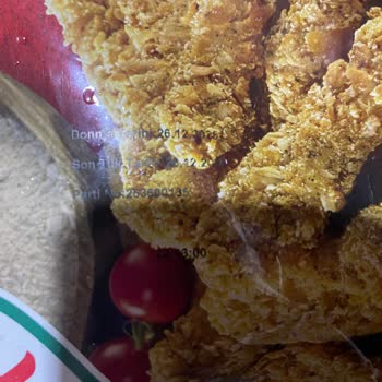 Gedik Çok Tahıllı Çıtır Piliç Fileto Ürünün İçinde Nugget Çıktı