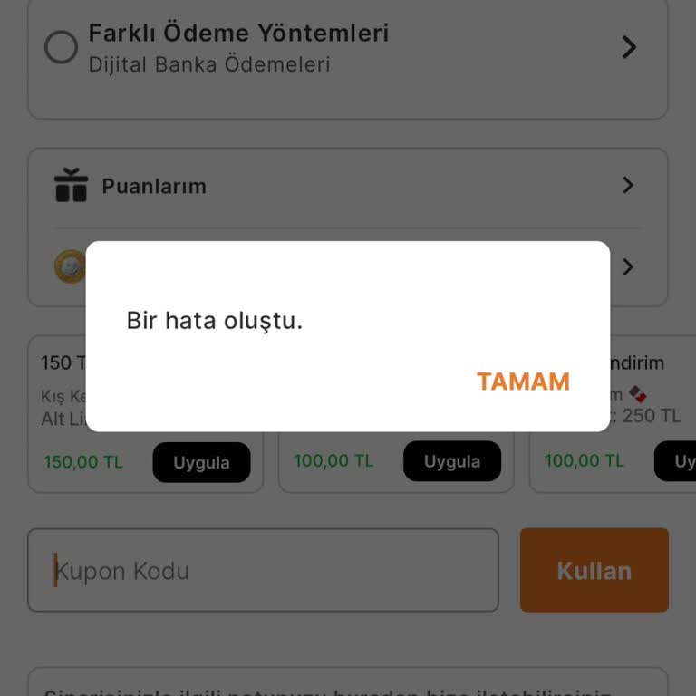 Geç Süreli İndirim Kodu Gönderilmesiyle Yaşadığım Mağduriyet